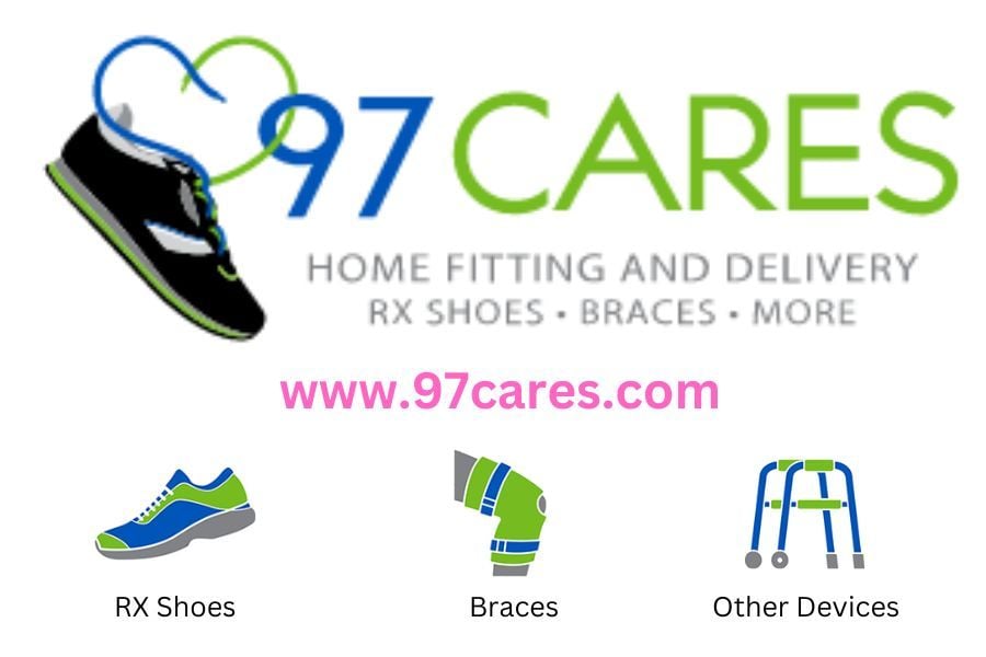 97 Cares are your provider of braces, orthopedic shoes, medical shoes and diabetic shoes.